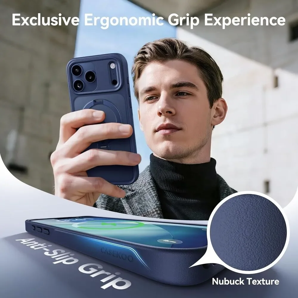 CASEKOO Official Blue for iPhone 17 Pro Case 17 Case, 1-Blue